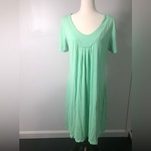 Fresh produce, large, mint cotton beach dress